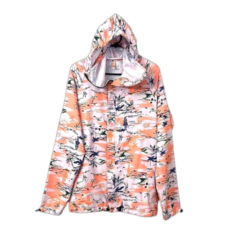 Maaji Size M Magical Protective Activewear Hooded Windbreaker Jacket Full Zip